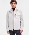 Alfani Men's Alfatech Modular Snap-front Sport Shirt Jacket, Macy's Exclusive In White