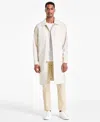 Alfani Men's Alfatech Modular Topcoat With Removable Quilted Vest, Exclusively At Macy's In Plateau