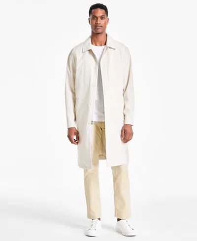 Alfani Men's Alfatech Modular Topcoat With Removable Quilted Vest, Exclusively At Macy's In Plateau