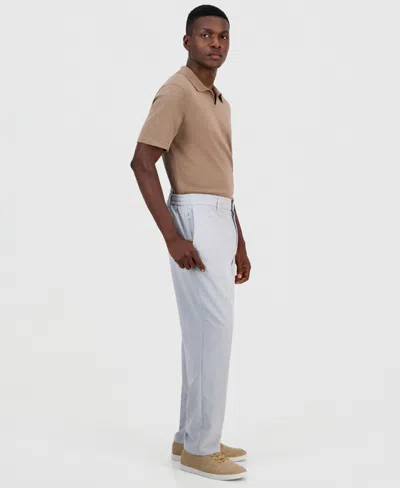 Alfani Men's Althlux Refined Woven Pants, Macy's Exclusive In Blue