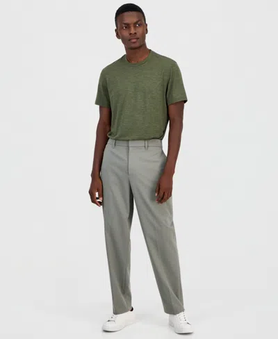 Alfani Men's Althlux Refined Woven Pants, Macy's Exclusive In Green
