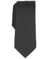 Alfani Men's Amado Solid Slim Tie, Macy's Exclusive In Black