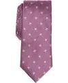Alfani Men's Arctic Neat Printed Slim Tie, Macy's Exclusive In Pink