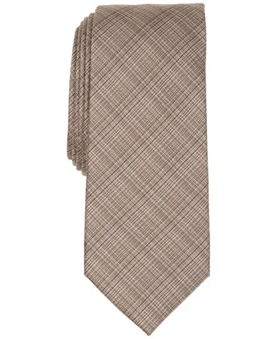 Alfani Men's Bennett Slim Tie, Macy's Exclusive In Brown