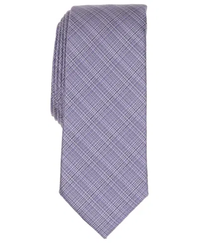 Alfani Men's Bennett Slim Tie, Macy's Exclusive In Purple