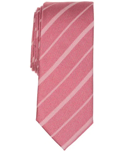 Alfani Men's Braden Stripe Tie, Macy's Exclusive In Green