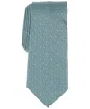 Alfani Men's Brookes Mini-dot Tie, Created For Macy's In Green
