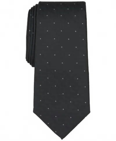 Alfani Men's Brookes Mini-dot Tie In Black