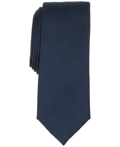 Alfani Men's Burnel Micro Check Slim Tie, Macy's Exclusive In Green