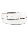 Alfani Men's Burnished Edge And Metal Loop Dress Belt, Created For Macy's