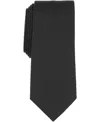 Alfani Men's Celeste Houndstooth Pattern Slim Tie, Macy's Exclusive In Black