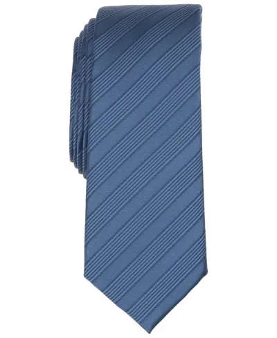 Alfani Men's Champion Striped Pattern Tie, Macy's Exclusive In Green
