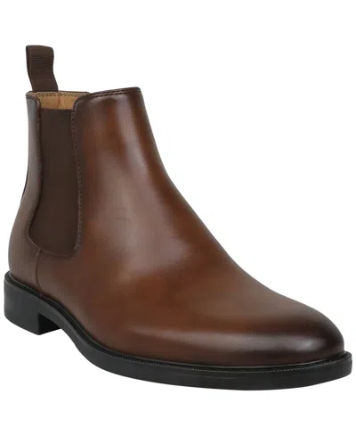 Alfani Men's Chelsea Polyurethane Boots In Brown