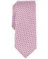Alfani Men's Chrissie Geo-pattern Tie, Exclusively At Macy's In Pink