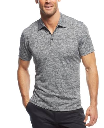Alfani Men's Classic-fit Ethan Performance Polo, Created For Macy's In Black,white