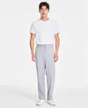 Alfani Men's Alfatech Drawstring Pants, Exclusively At Macy's In Casual Grey Heather