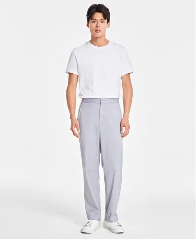 Alfani Men's Alfatech Drawstring Pants, Exclusively At Macy's In Casual Grey Heather