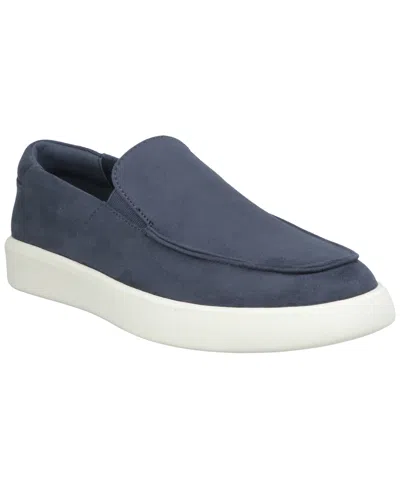 Alfani Men's Currtis Driver Round-toe Loafers, Macy's Exclusive In Blue