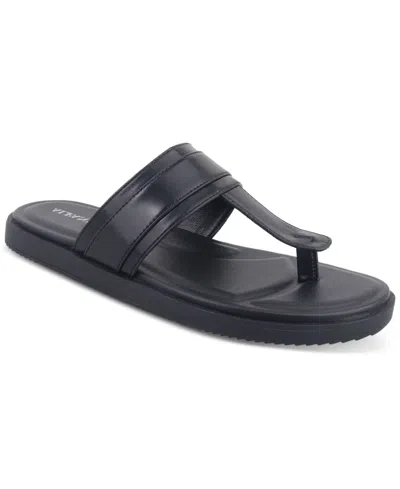 Alfani Men's Emerson Thong Sandals, Exclusively At Macy's In Black