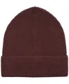Alfani Men's Fine Ribbed Beanie, Macy's Exclusive In Brown