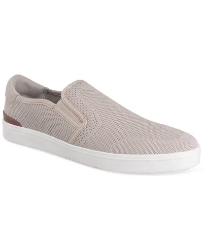Alfani Men's Garnerr Knit Slip-on Sneakers, Exclusively At Macy's In Sandcastle