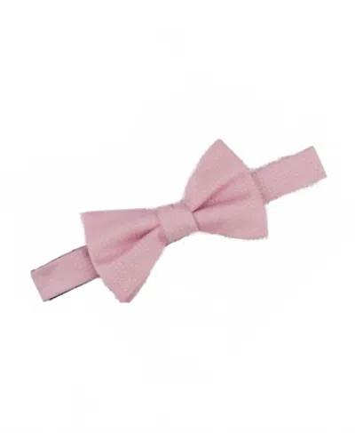 Alfani Men's Geo-pattern Bow Tie In Pink