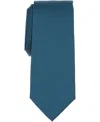 Alfani Men's Gilded Solid Slim Tie, Macy's Exclusive In Green