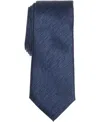 Alfani Men's Glacial Solid Tie, Macy's Exclusive In Blue