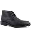 Alfani Men's Gregory Chukka Boot, Created For Macy's In Black Pebbled