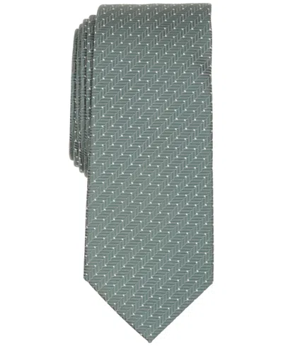 Alfani Men's Inari Solid Tie, Exclusively At Macy's In Green