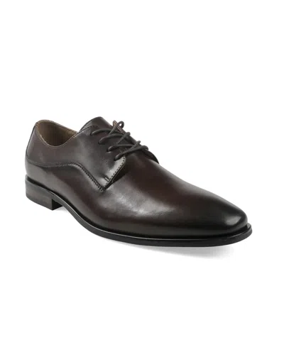 Alfani Men's Jeffersonn Genuine Leather Lace Up Dress Shoes, Macy's Exclusive In Black