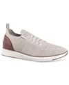 Alfani Men's Lambertt Knit Sneakers, Exclusively At Macy's In Hummus Knit