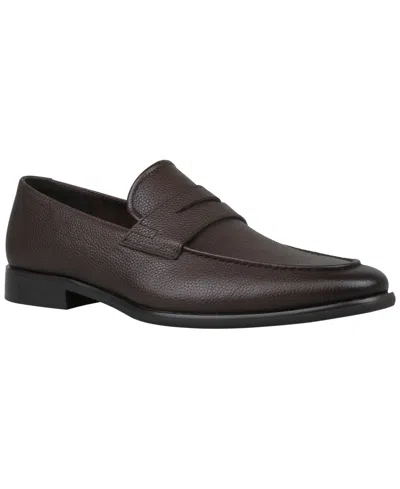 Alfani Men's Leather Dress Shoes In Espresso