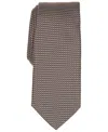 Alfani Men's Leven Mini-pattern Tie, Exclusively At Macy's In Brown