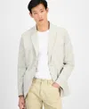 Alfani Men's Lightweight Nylon Blazer, Exclusively At Macy's In White