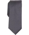 Alfani Men's Lillian Neat Printed Tie, Macy's Exclusive In Gray