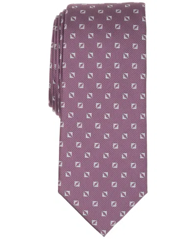 Alfani Men's Lovato Neat Tie, Macy's Exclusive In Green
