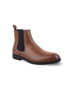 Alfani Men's Luka 2 Pull-on Chelsea Boots, Created For Macy's In Cognac