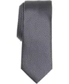 Alfani Men's Luster Mini Slim Tie, Macy's Exclusive In Black