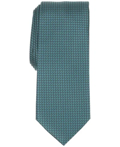 Alfani Men's Marc Solid Tie, Created For Macy's In Blue