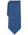Alfani Men's Nebula Solid-pattern Tie, Macy's Exclusive In Blue