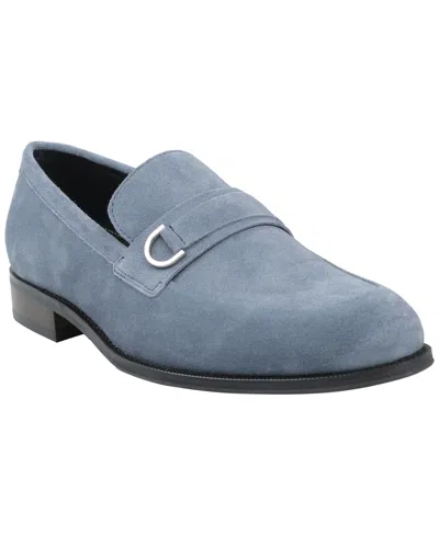 Alfani Men's Marekk Round-toe Dress Shoes, Macy's Exclusive In Blue