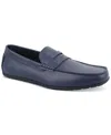Alfani Men's Masonn Slip-on Penny Driving Loafers, Exclusively At Macy's In Blue