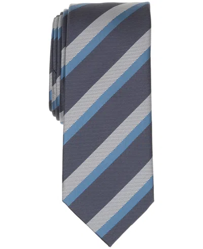 Alfani Men's Maurice Stripe Tie, Macy's Exclusive In Blue