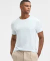 Alfani Men's Mercerized Cotton Short Sleeve Crewneck T-shirt, Created For Macy's In White
