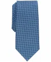 Alfani Men's Millbrook Slim Tie In Navy In Blue