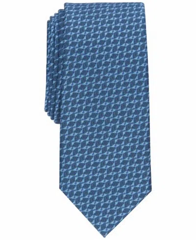 Alfani Men's Millbrook Slim Tie In Navy In Blue
