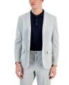 ALFANI MEN'S MODERN-FIT STRETCH HEATHERED KNIT SUIT JACKET, CREATED FOR MACY'S