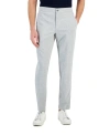 ALFANI MEN'S MODERN-FIT STRETCH HEATHERED KNIT SUIT PANTS, CREATED FOR MACY'S
