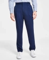 ALFANI MEN'S MODERN-FIT STRETCH PLEATED DRESS PANTS, CREATED FOR MACY'S